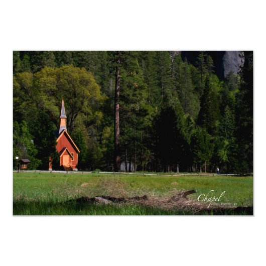 Impression Photo Chapelle de Yosemite (Devant)
