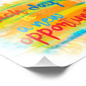 Impression Photo Chaque Jour Est Une Nouvelle Citation De Calligrap (Coin)