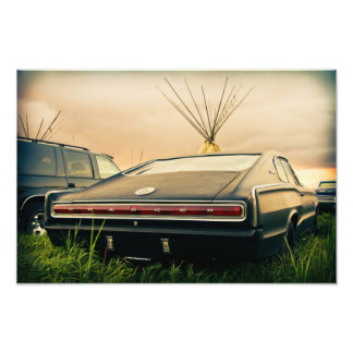 Impression Photo Chargeur Dodge 1966