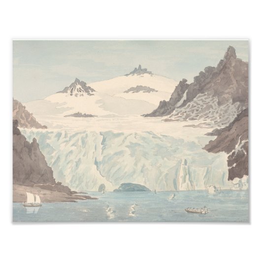 Impression Photo Charles Hamilton Smith - Vue d'un iceberg (Devant)