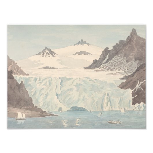 Impression Photo Charles Hamilton Smith - Vue d'un iceberg (Devant)