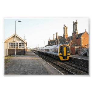 Impression Photo Charme vintage à la gare de Brocklesby
