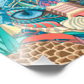 Impression Photo Chat cosmique Sphynx (Coin)