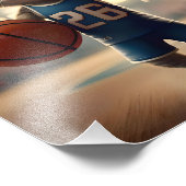 Impression Photo Chat de basket-ball, (Coin)