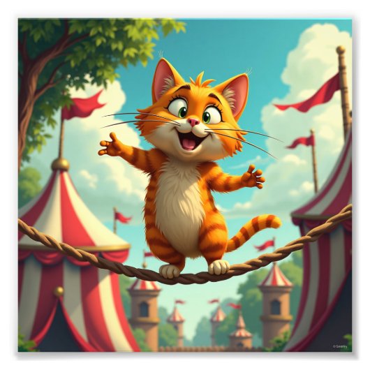 Impression Photo Chat drôle (Devant)