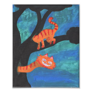 Impression Photo Chat du Cheshire