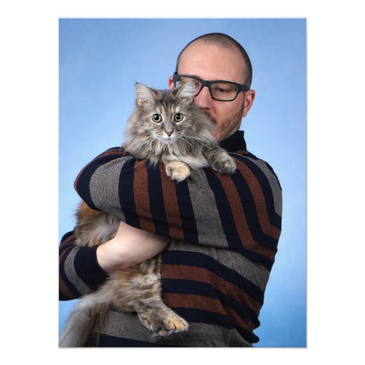 Impression Photo Chat et meilleur ami (Devant)