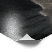 Impression Photo Chat gris Long Cheveux Russe Bleu Kitty Kitten Mig (Coin)