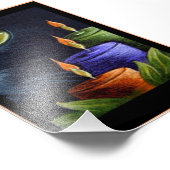 IMPRESSION PHOTO CHAT NOIR HALLOWEEN AVEC BOUGIES IMPRIMÉES 4" X 6" (Coin)