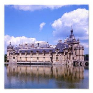 Impression Photo Château Chantilly, Oise, France