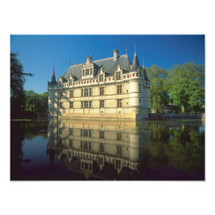 Impression Photo Château d'Azay-le-Rideau, Indre-et-Loire,
