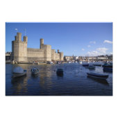 Impression Photo Château de Caernarfon, Galles 2 (Devant)