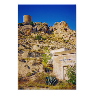 Impression Photo Château de Castalla