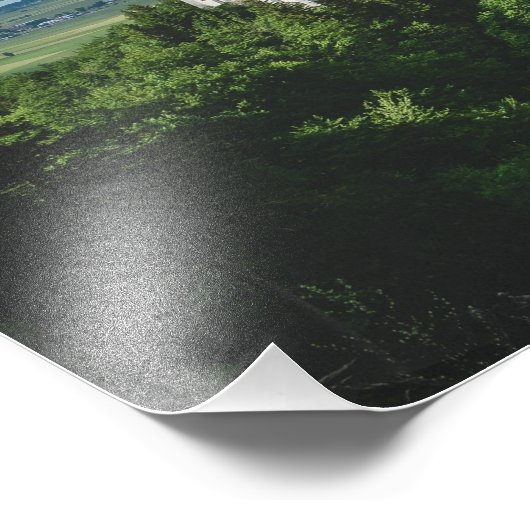 Impression Photo Château de Neuschwanstein (Coin)