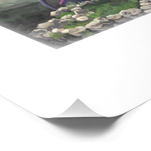 Impression Photo Château du Dragon (Coin)