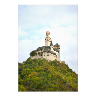 Impression Photo Château Marksburg, Allemagne