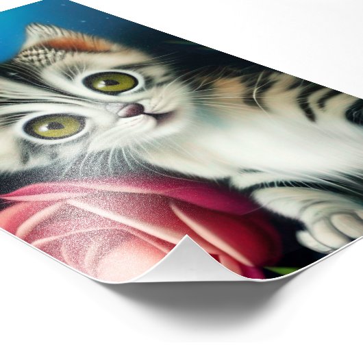 Impression Photo Chatons adorables 7 (Coin)