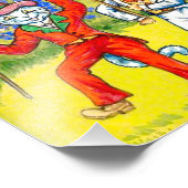 Impression Photo Chats dansants (Coin)