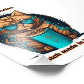 Impression Photo Chats et café - une allumette faite au paradis (Coin)