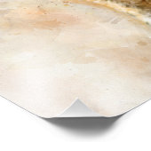 Impression Photo Chats Meilleurs amis pour l'aquarelle (Coin)