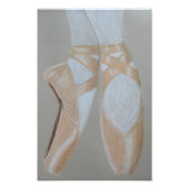 Impression Photo Chaussure de ballet de Pointe (Devant)