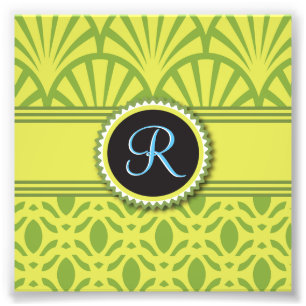 Impression Photo Chaux à bascule Art Déco vintage