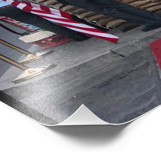 Impression Photo Checkpoint Charlie Berlin | Version couleur (Coin)