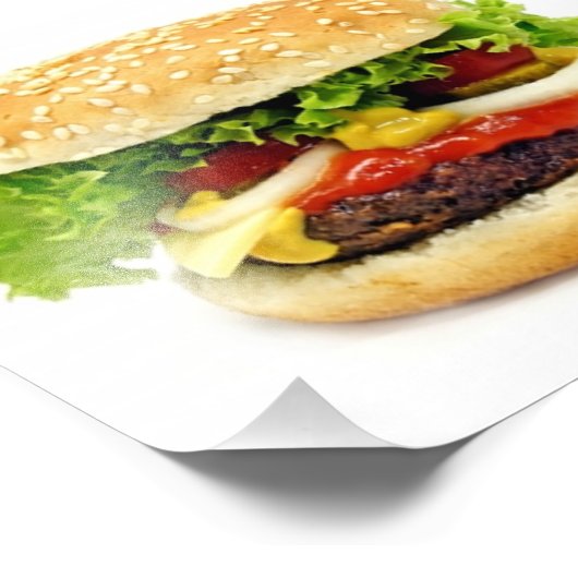 Impression Photo Cheeseburger (Coin)