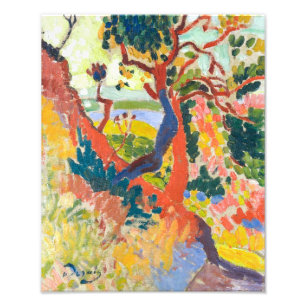 Impression Photo Chemin d'accès coulé, L'Estaque Andre Derain