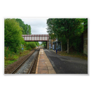 Impression Photo Chemin de fer de Burnley Barracks - Lancashire Rai