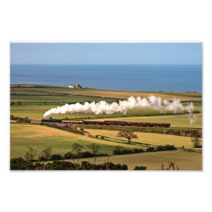 Impression Photo Chemin de fer du nord du Norfolk (3581 avril 2015)