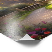 Impression Photo Chemin de jardin secret (Coin)