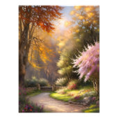 Impression Photo Chemin de jardin secret (Devant)