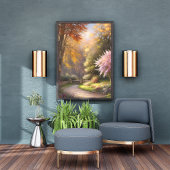 Impression Photo Chemin de jardin secret