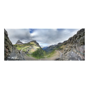 Impression Photo Chemin Highline et Aller au chemin Sun - Glacier