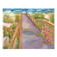 Chemin vers la mer 11 x 14"