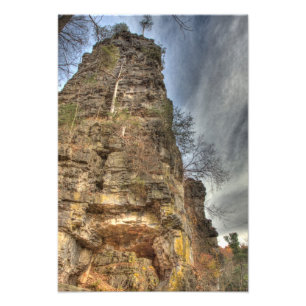 Impression Photo Cheminées naturelles, Virginie