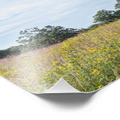 Impression Photo Chêne de Burr et prairie (Coin)