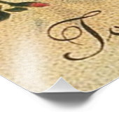 Impression Photo Cherub Cupid Dove Coeur Rose (Coin)