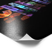 Impression Photo Cheryl, nom magnifique, en lumières 3D (Coin)