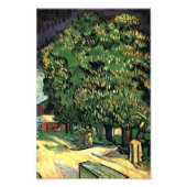 Impression Photo Chestnut Trees in Blossom - Gogh (Devant)