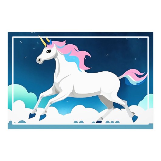 Impression Photo Cheval dans la course-15468 (Devant)