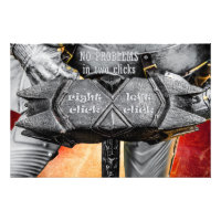 Chevalier médiéval - Pas de problème en deux clics