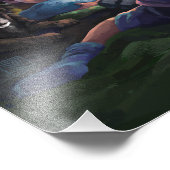 Impression Photo Chevaliers d'été (Coin)