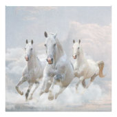 Impression Photo Chevaux dans les nuages (Devant)