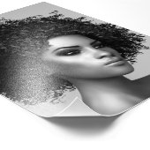 Impression Photo Cheveux Afro (Coin)