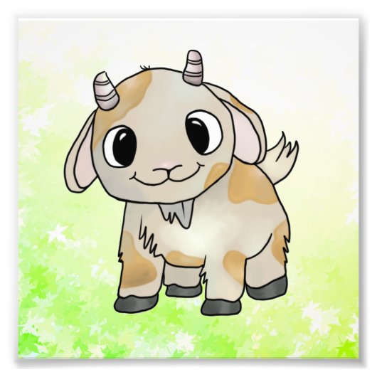 Impression Photo Chèvre (Devant)