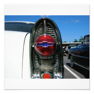 Impression Photo Chevrolet Bel Air Tail Light 1955