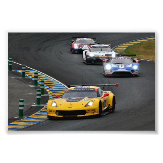 Impression Photo Chevrolet Corvette C7.R 24 Heures du Mans 2019 (Devant)