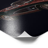 Impression Photo Chevrolet Corvette Convertible 1950 (Coin)